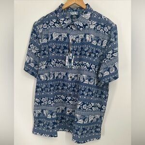 Havana Jim Hawaiian Short Sleeve Shirt Size XXL New